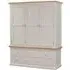 Kingscote 3 Door 5 Drawer Wardrobe - Oak, Painted