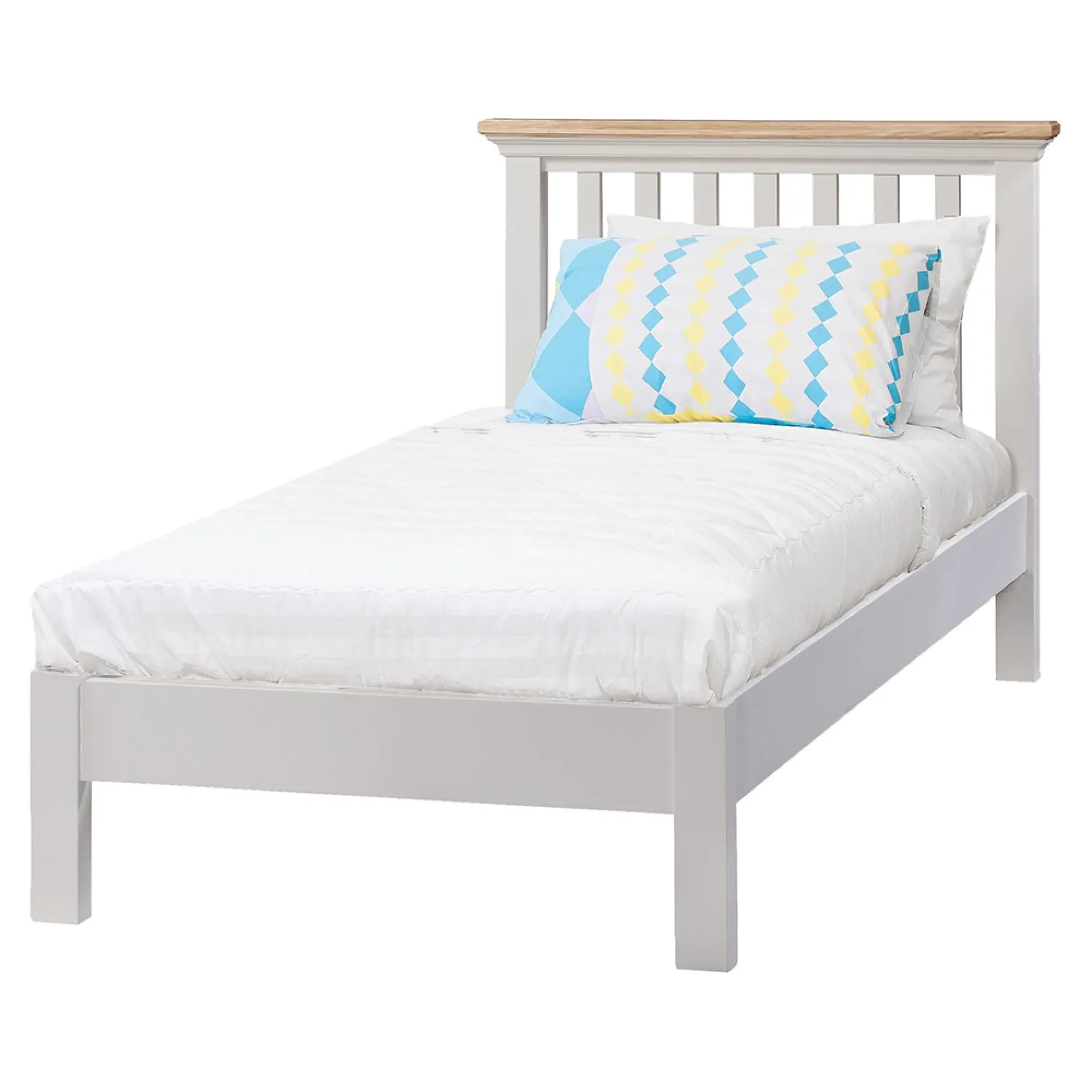 Kingscote Bed Frame - Oak, Painted