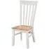 Kingscote Dining Chair with Solid Seat - Oak, Painted