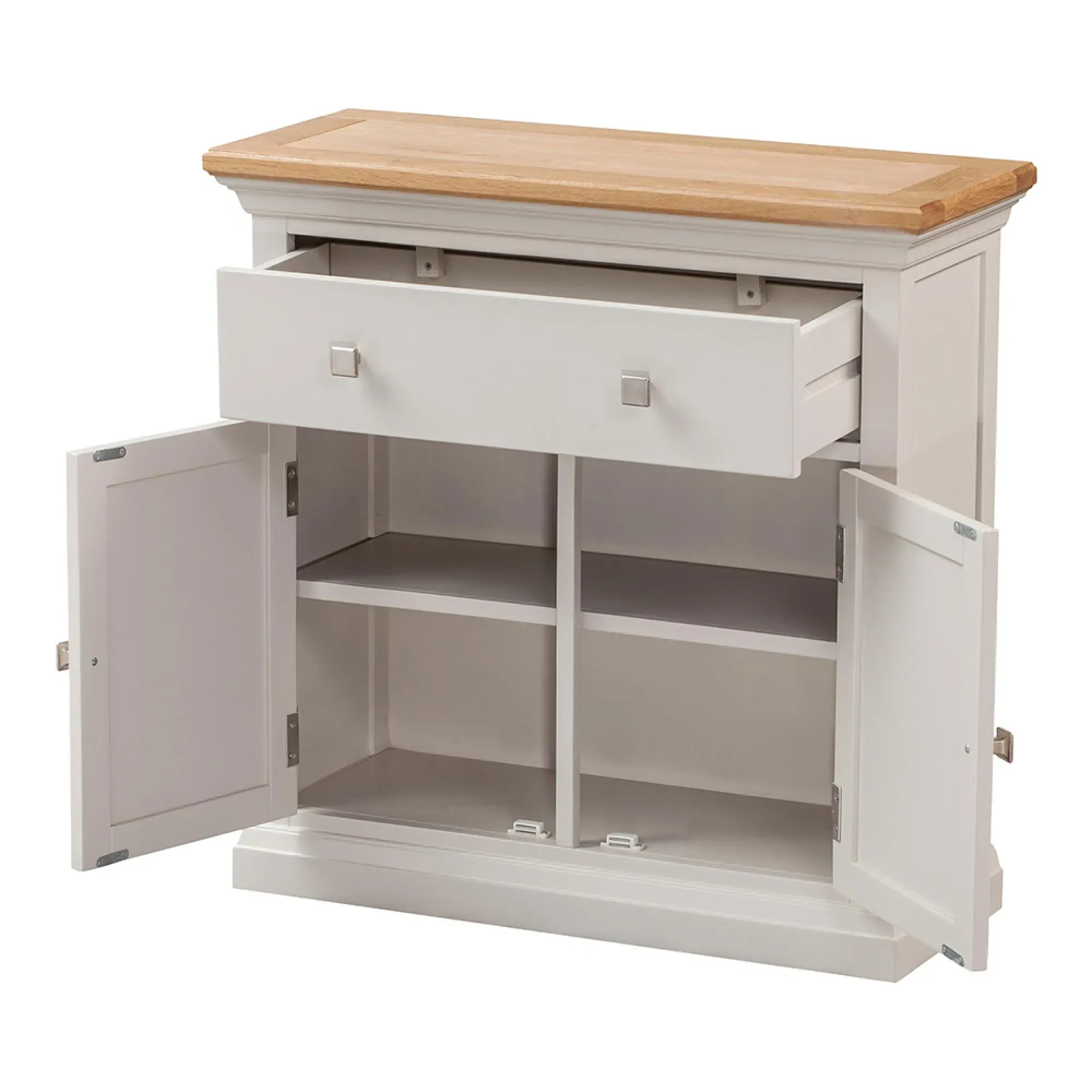 Kingscote Occasional Cupboard - Natural Oak, Painted