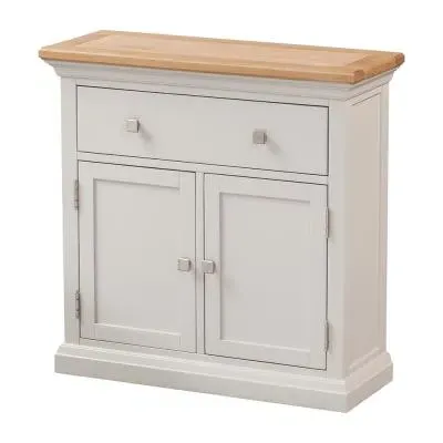 Kingscote Occasional Cupboard - Natural Oak, Painted image