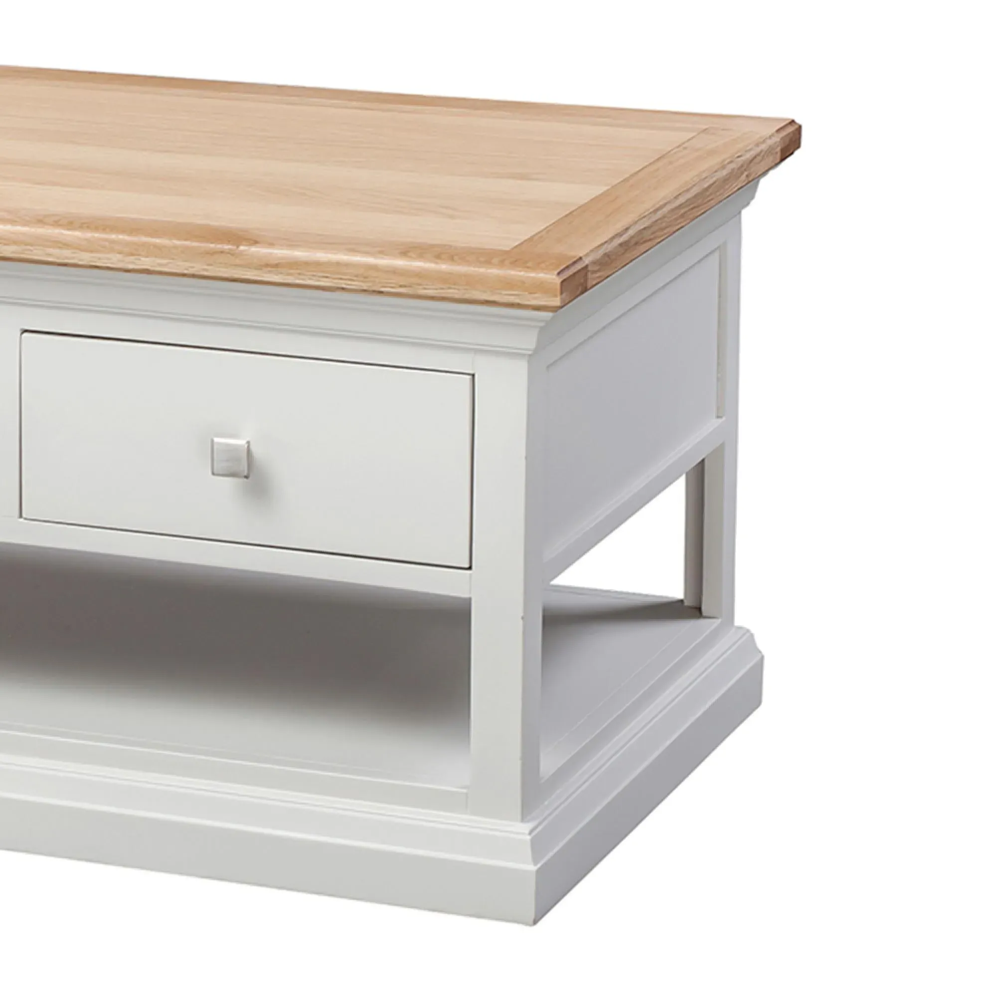 Kingscote Storage Coffee Table - Oak, Painted