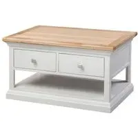 Kingscote Storage Coffee Table - Oak, Painted