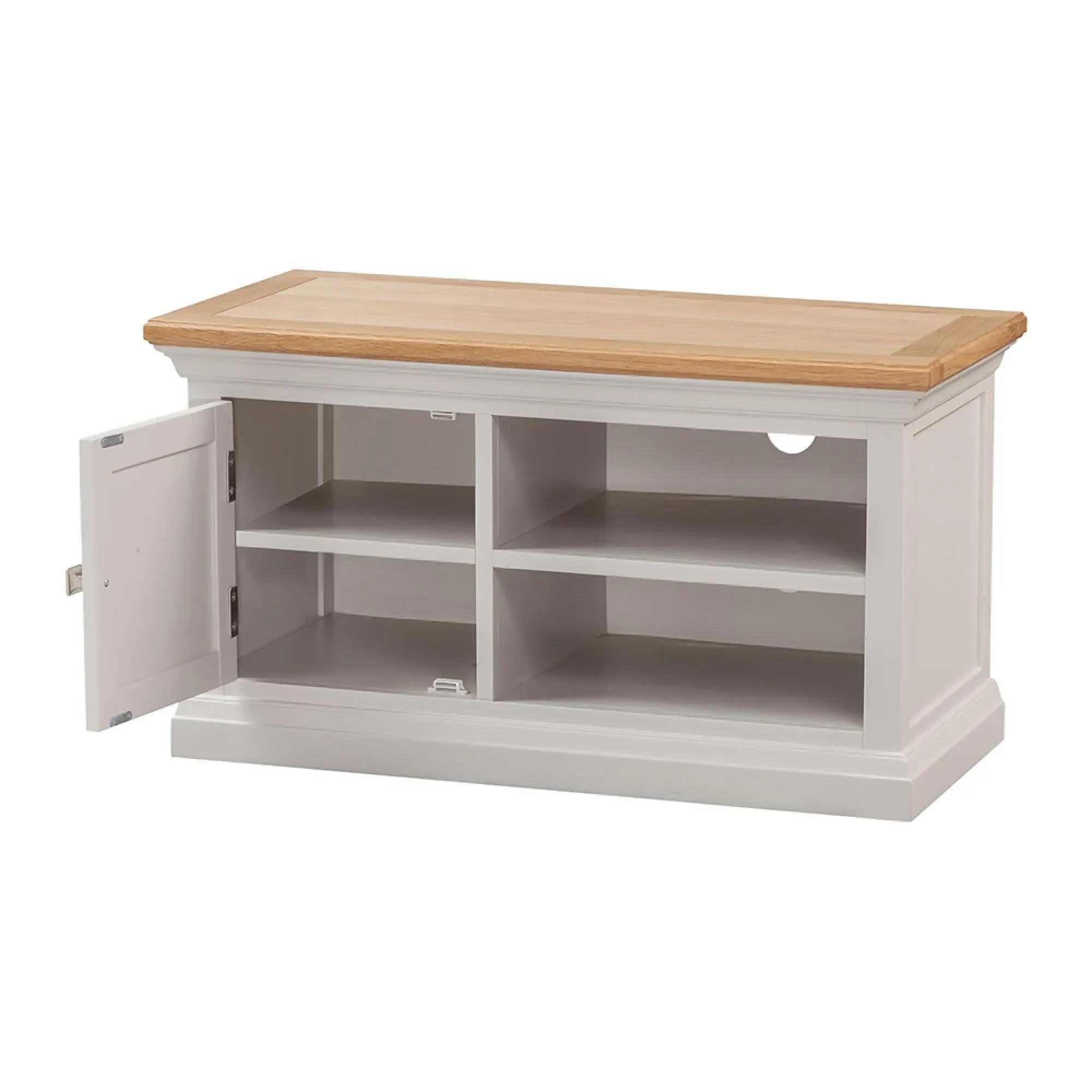 Kingscote TV Unit - Natural Oak, Painted