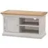 Kingscote TV Unit - Natural Oak, Painted