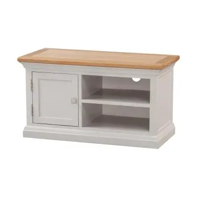 Kingscote TV Unit - Natural Oak, Painted image