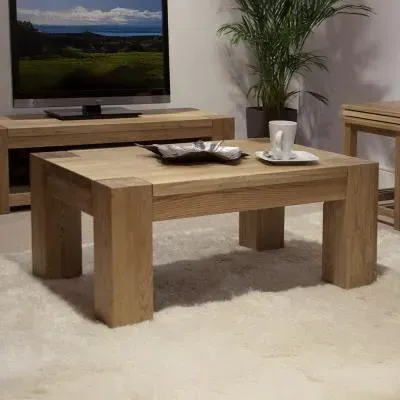 Massive Oak Large Coffee Table - Oak