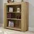 Massive Oak Small Bookcase - Lacquered