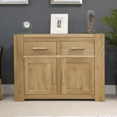 Massive Oak Small Sideboard - Lacquered image