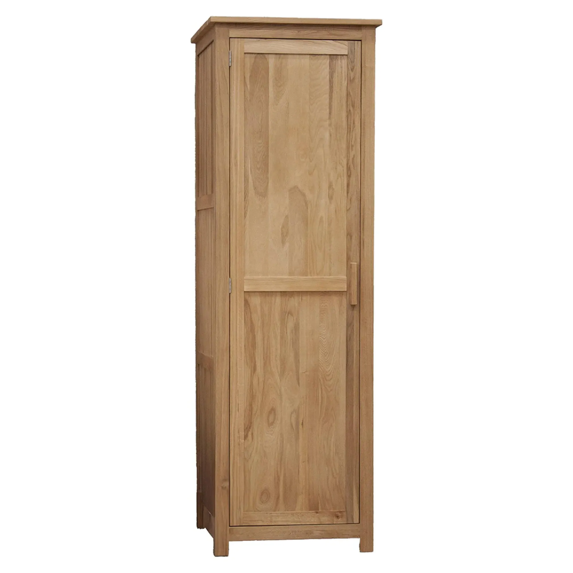 Mobel Oak 1 Door Wardrobe - Lacquered