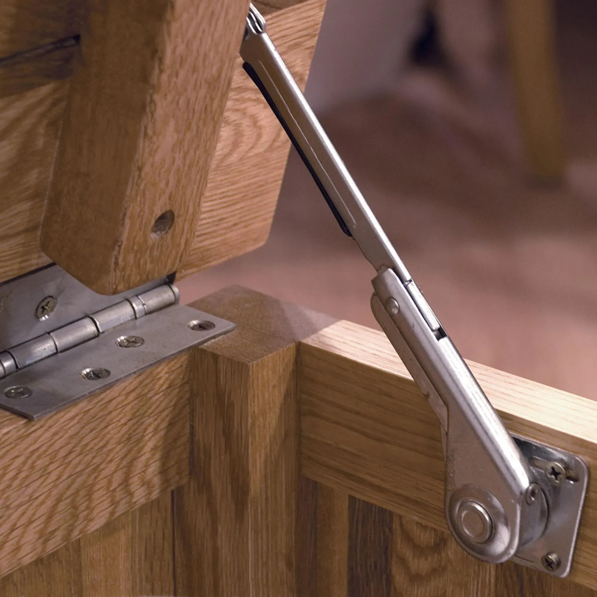 Mobel Oak Blanket Box - Lacquered