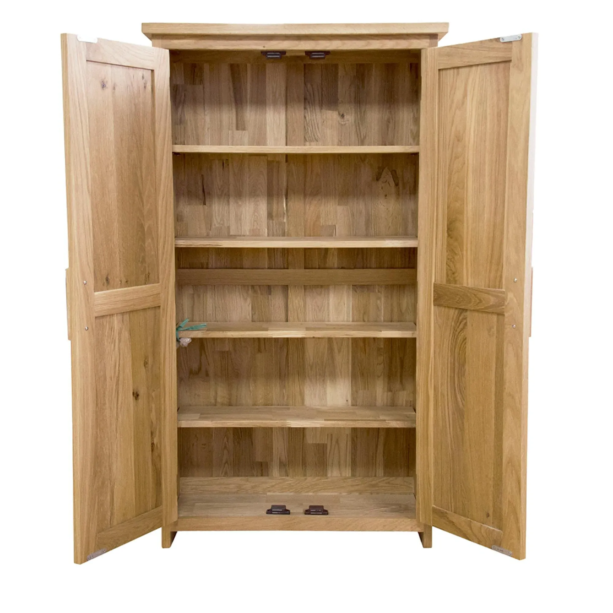 Mobel Oak CD and DVD Storage Cupboard - Lacquered