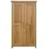 Mobel Oak CD and DVD Storage Cupboard - Lacquered