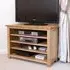 Mobel Oak Corner TV Unit - Lacquered