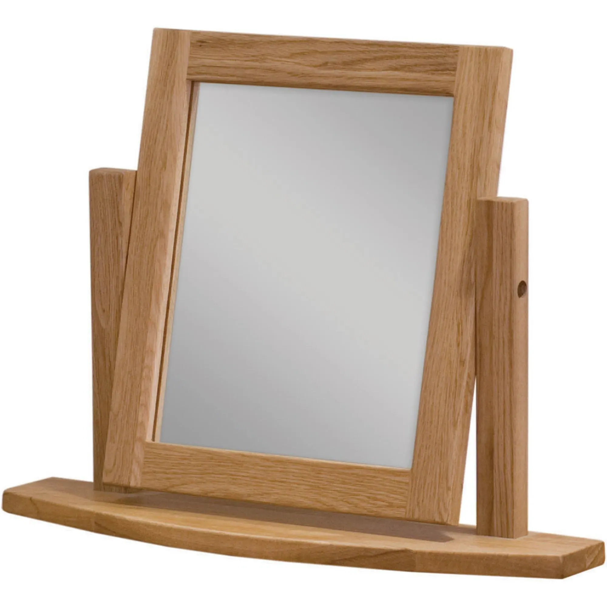 Mobel Oak Dressing Mirror - Lacquered
