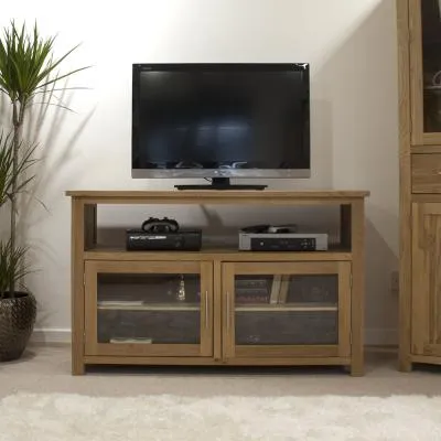 Mobel Oak Entertainment Unit - Lacquered image