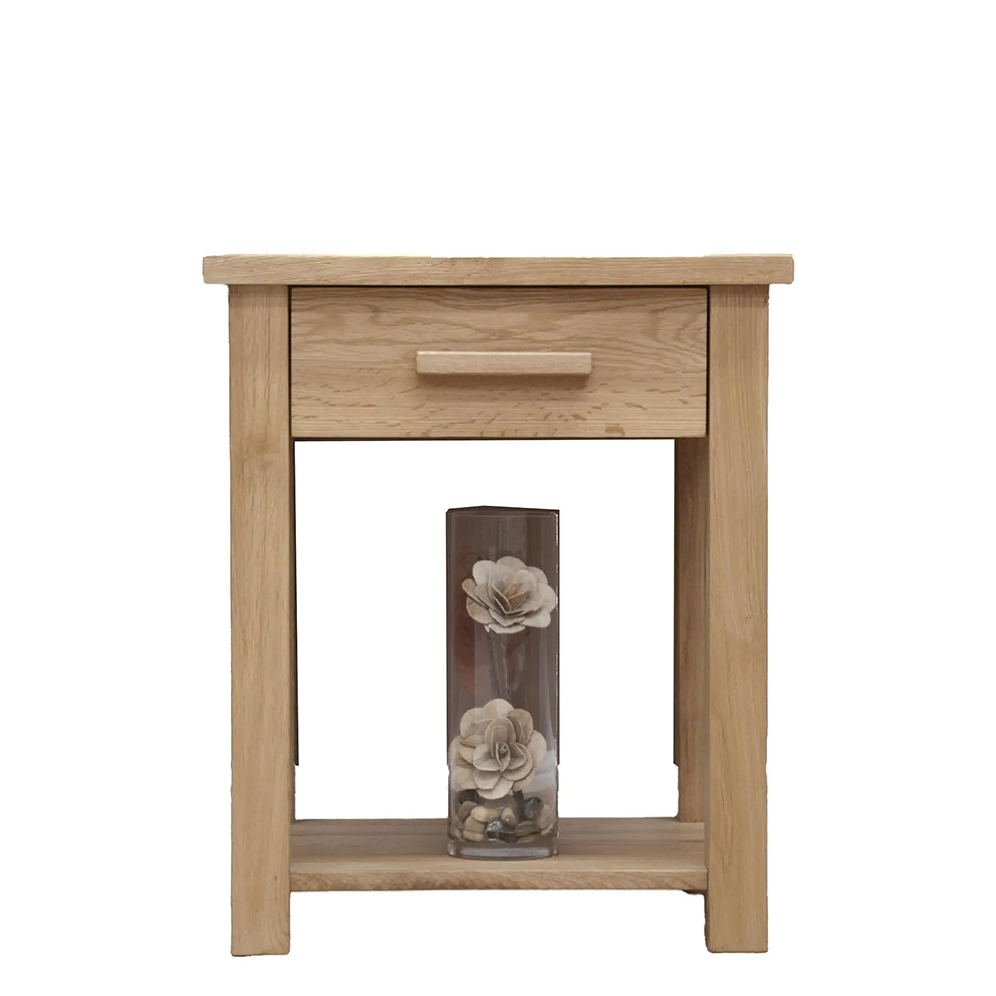 Mobel Oak Lamp Table - Lacquered