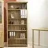 Mobel Oak Large Bookcase - Lacquered