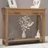 Mobel Oak Large Console Table - Lacquered