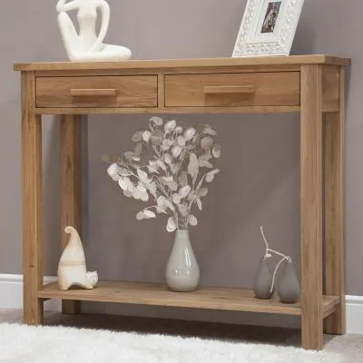 Mobel Oak Large Console Table - Lacquered image