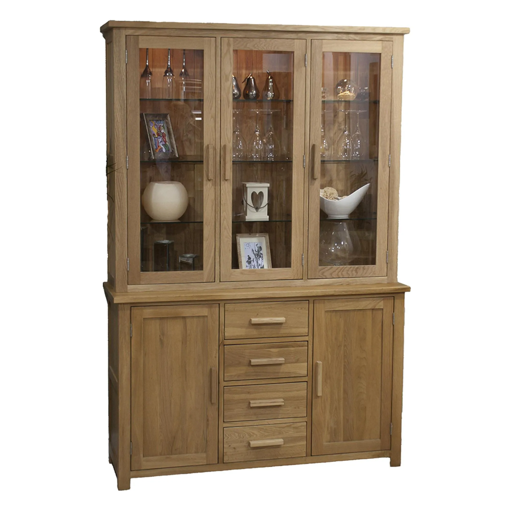 Mobel Oak Large Dresser - Lacquered