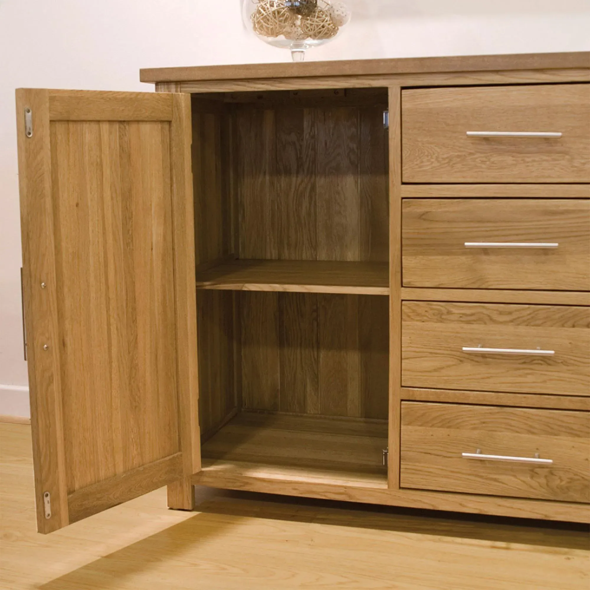 Mobel Oak Large Sideboard - Lacquered