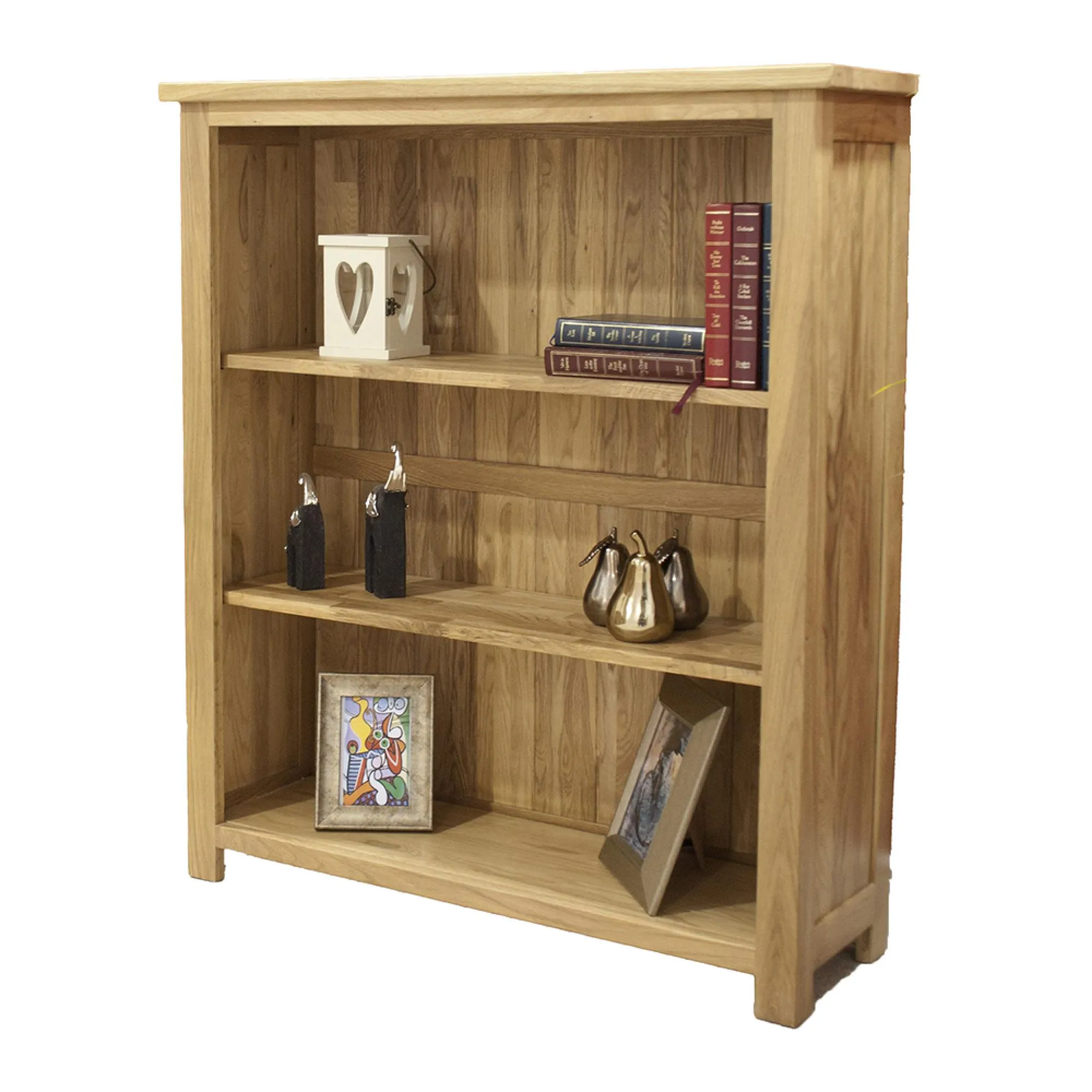 Mobel Oak Small Bookcase - Lacquered