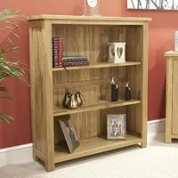 Mobel Oak Small Bookcase - Lacquered