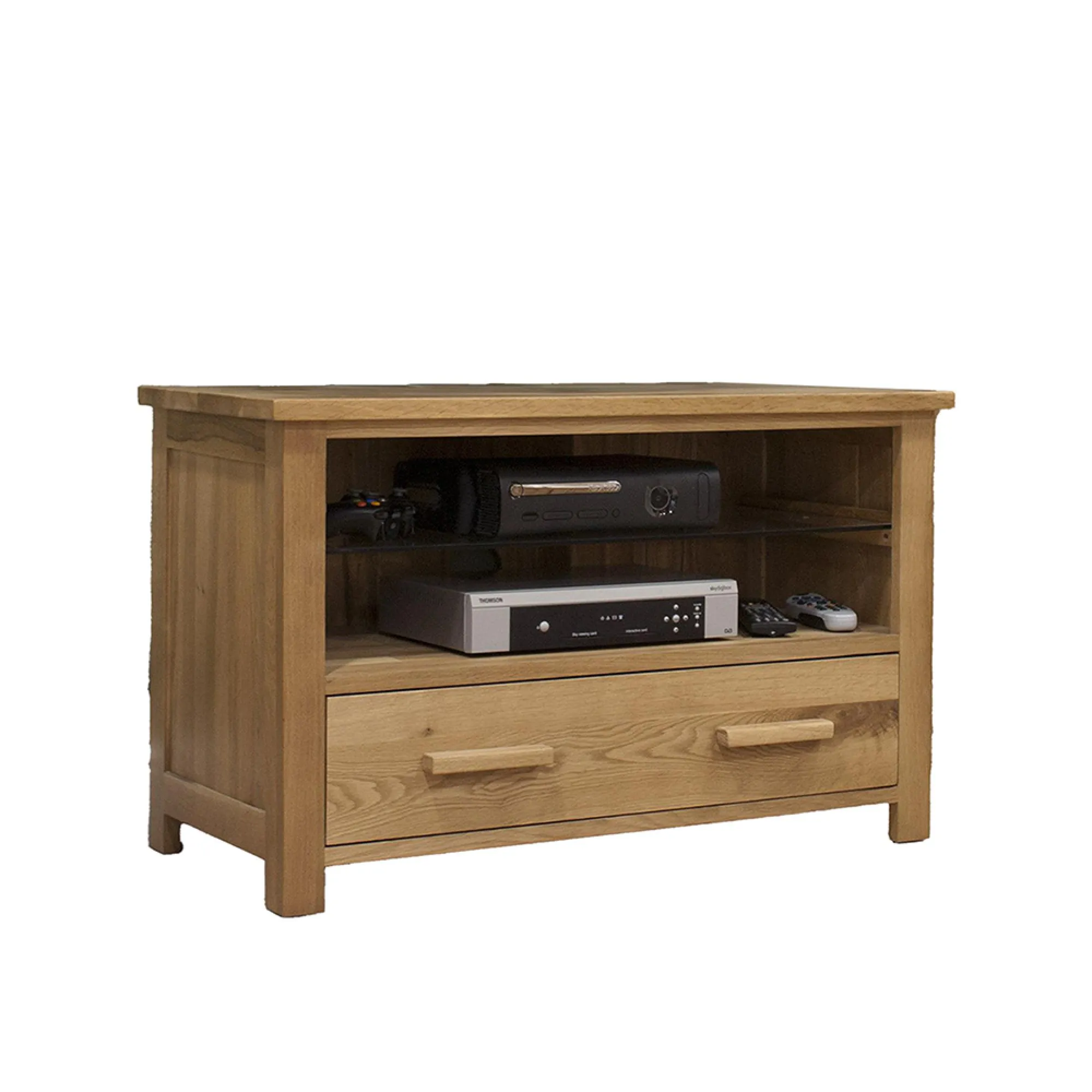 Mobel Oak TV Cabinet - Lacquered