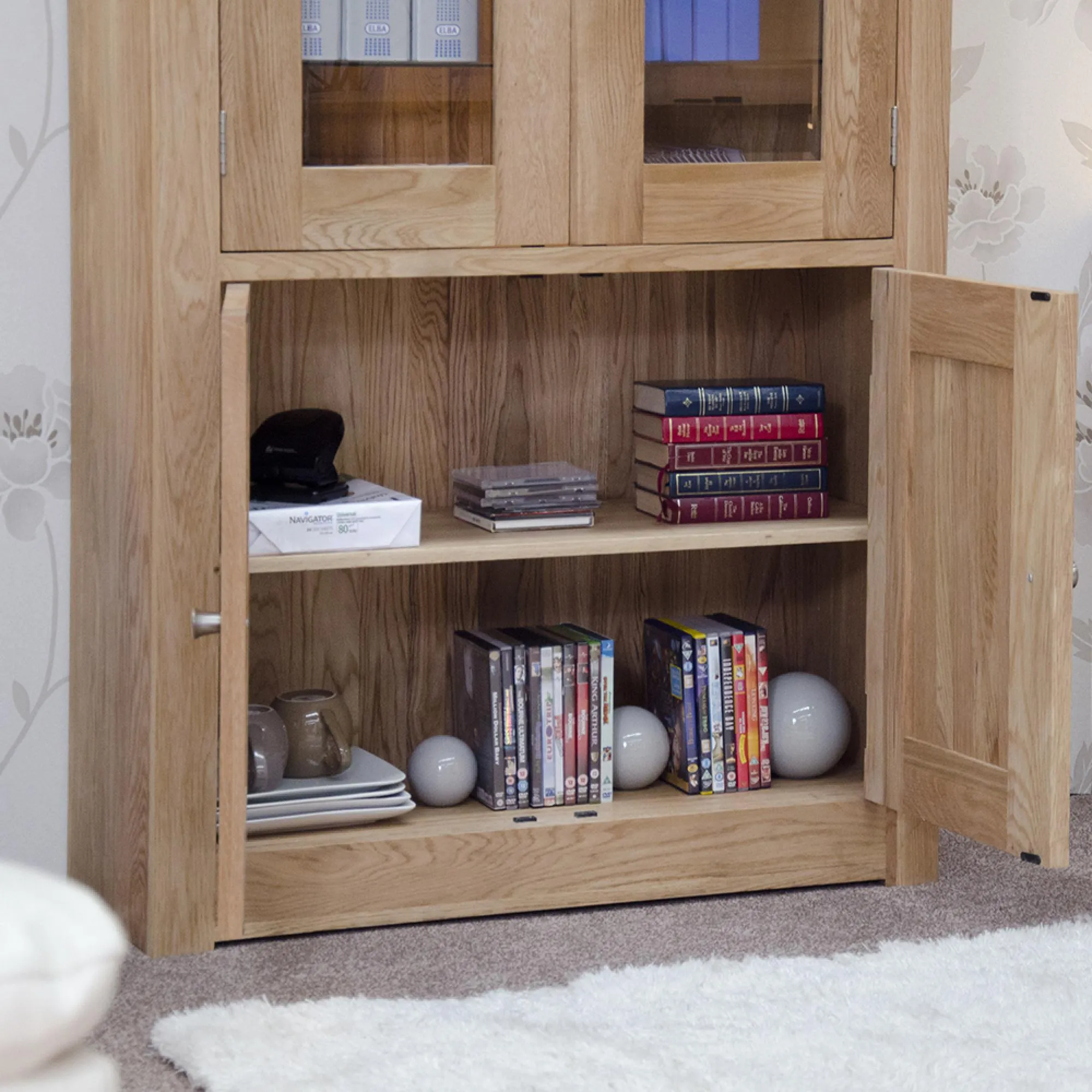 Oakley Library Unit - Oak