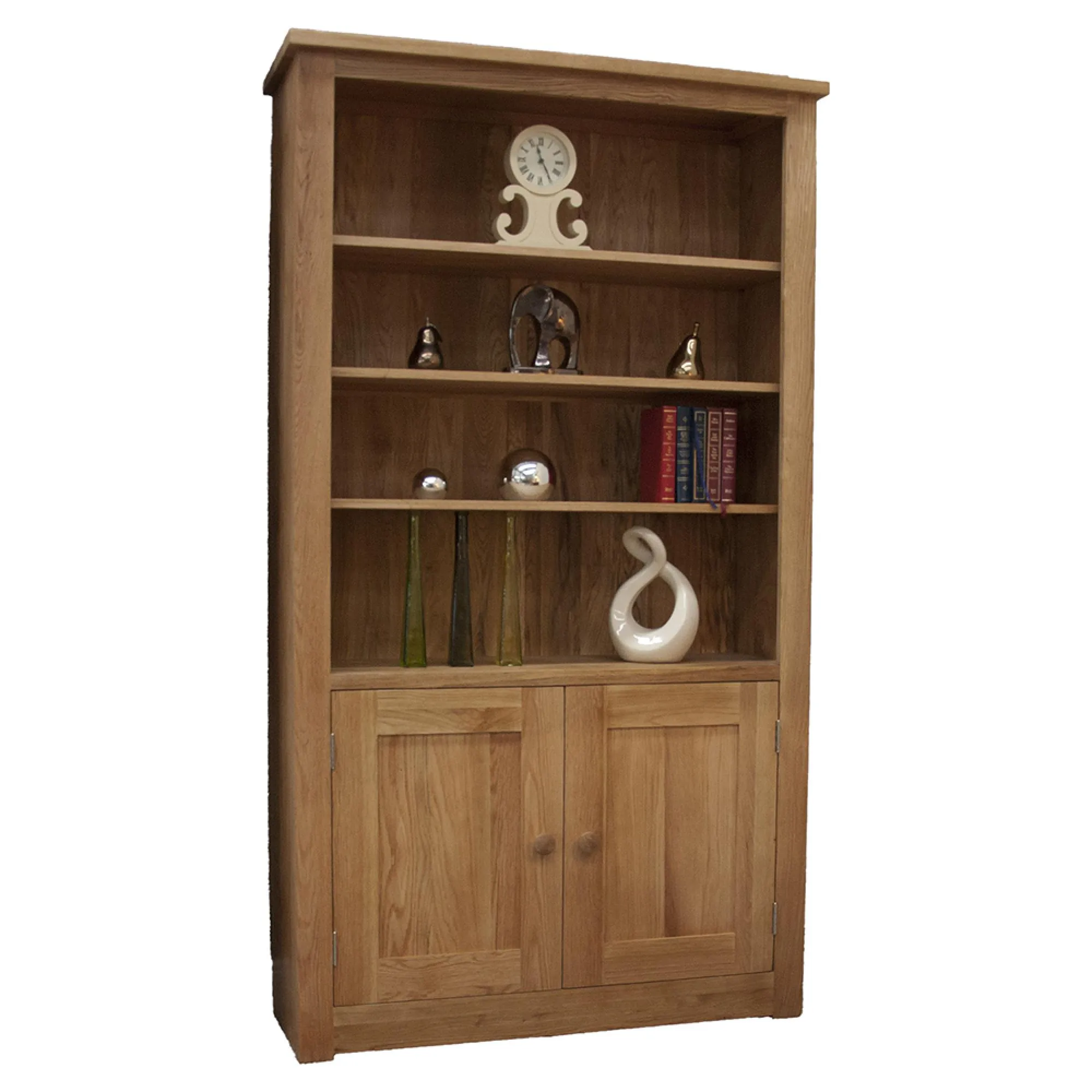 Oakley Oak Bookcase - Lacquered