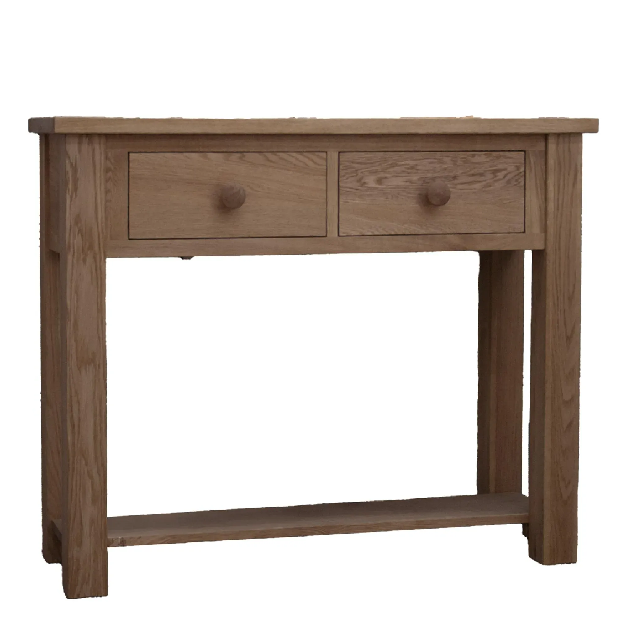 Oakley Oak Console Table - Lacquered