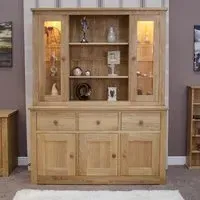 Oakley Oak Large Dresser - Lacquered