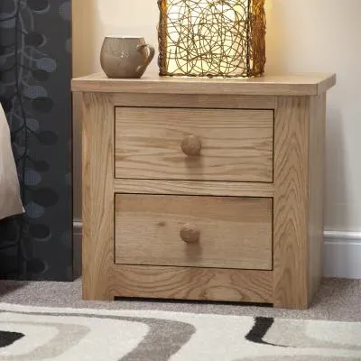 Oakley Small Bedside Cabinet - Oak image