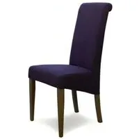 Roma Dining Chair Set of 2 - Purple, Fabric