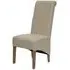 Ronald Dining Chair Set of 2 - Ivory, Bonded Leather