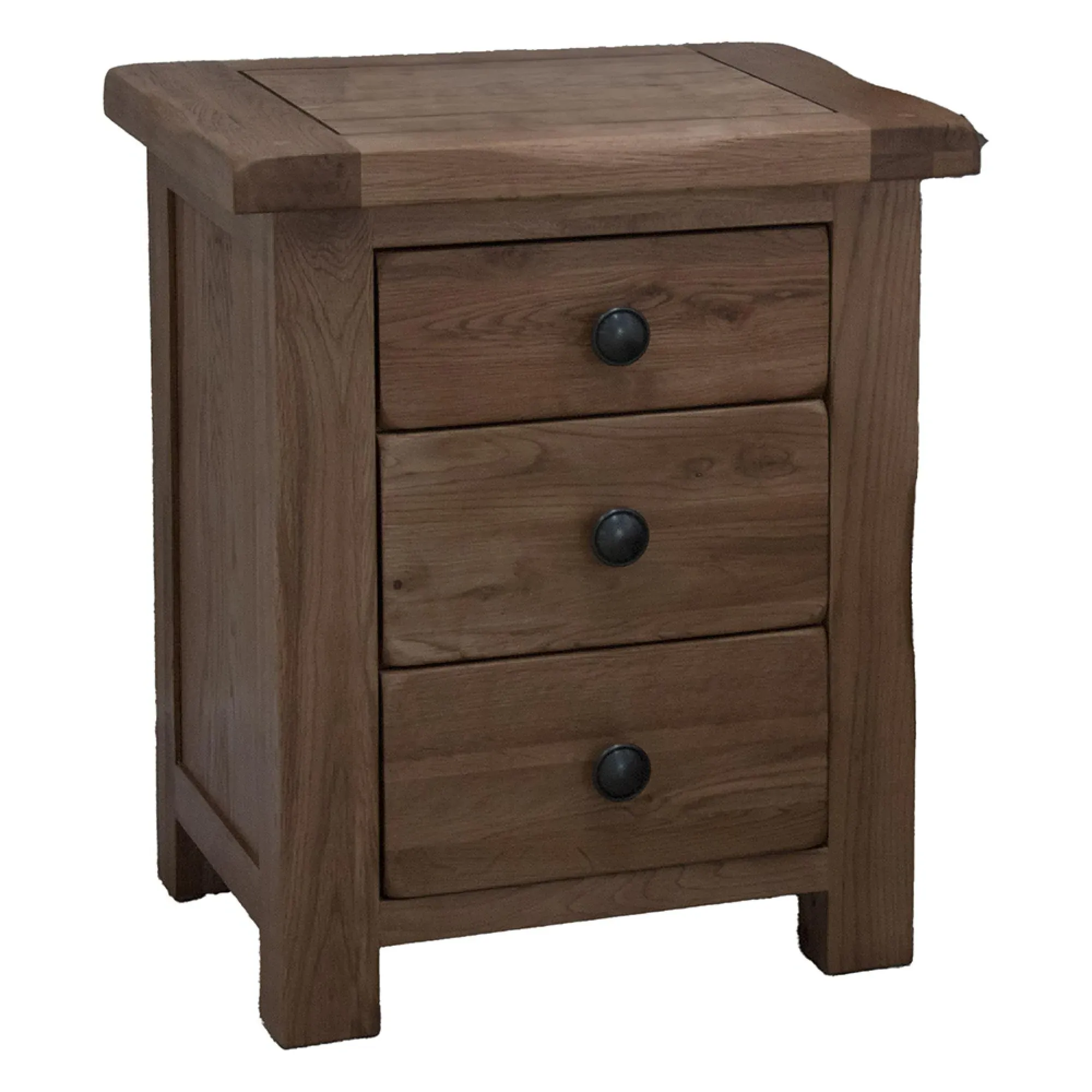 Rutland Bedside Cabinet - Lacquered, Oak