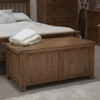 Rutland Blanket Box - Oak