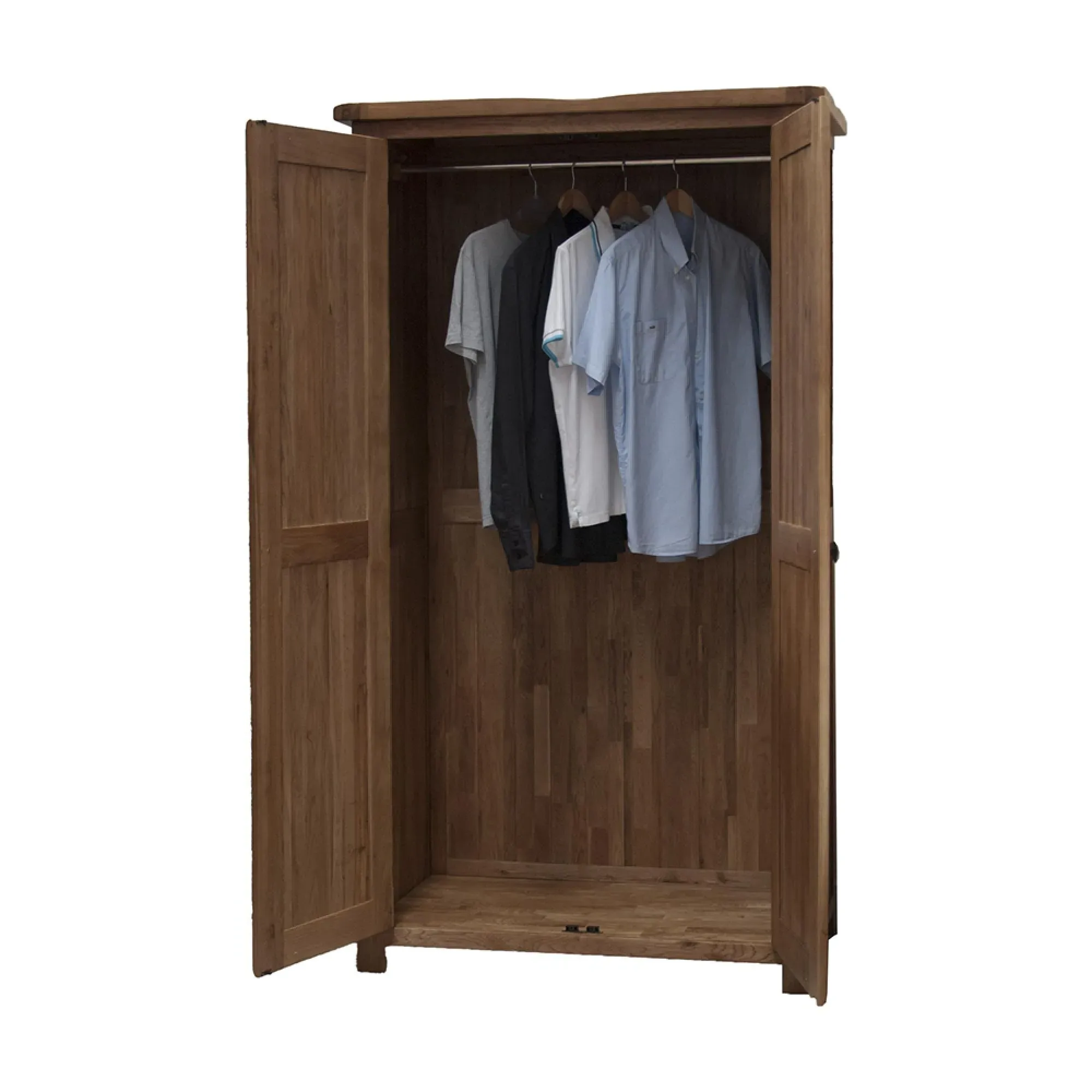 Rutland Oak 2 Door Wardrobe - Oak