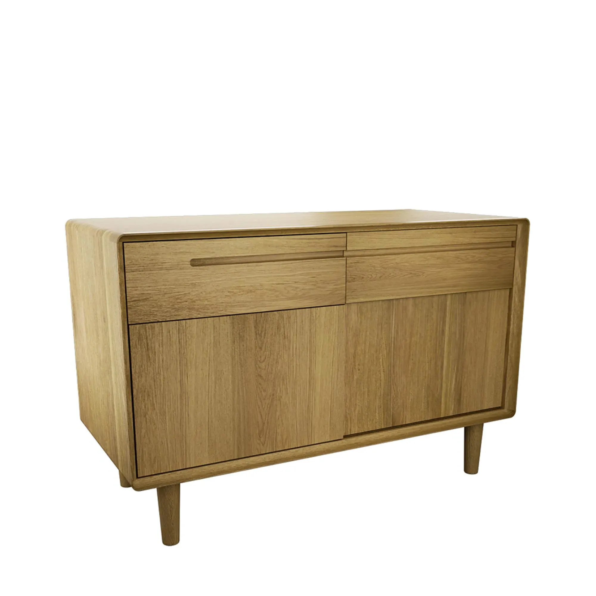 Scandic Oak Small Cabinet - Lacquered