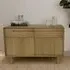 Scandic Oak Small Cabinet - Lacquered