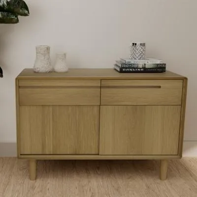Scandic Oak Small Cabinet - Lacquered image