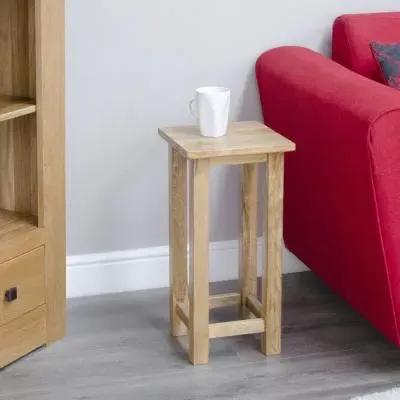 Studio Oak Square Lamp Table - Lacquered image