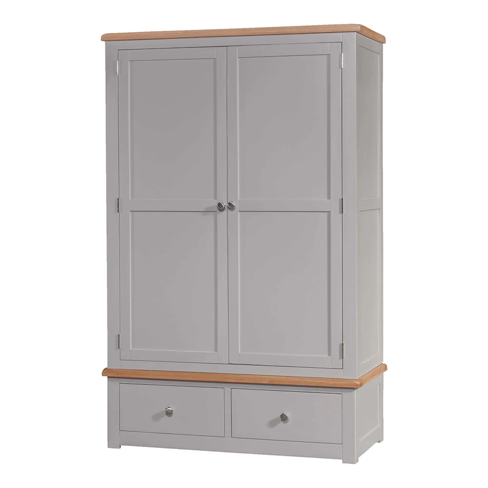 Sussex 2 Door 2 Drawer Wardrobe - Painted