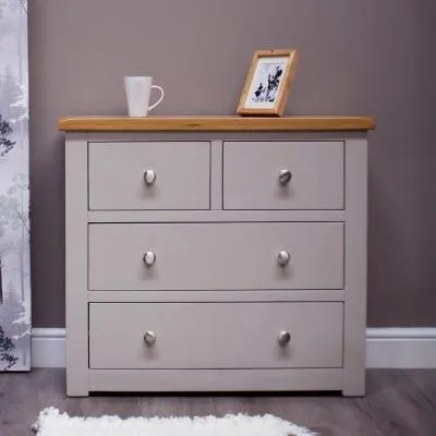 Sussex 2+2 Drawer Chest - Painted image