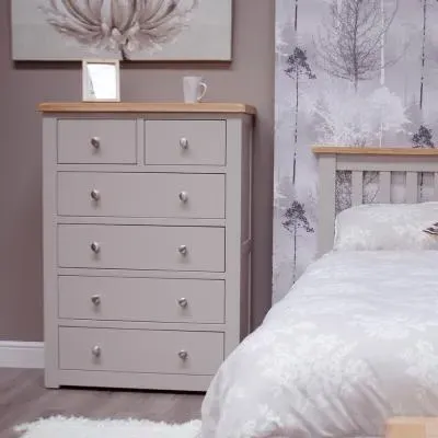 Sussex 4+2 Drawer Chest - Painted image