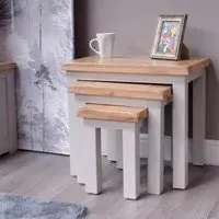 Sussex Nest of Tables - Painted