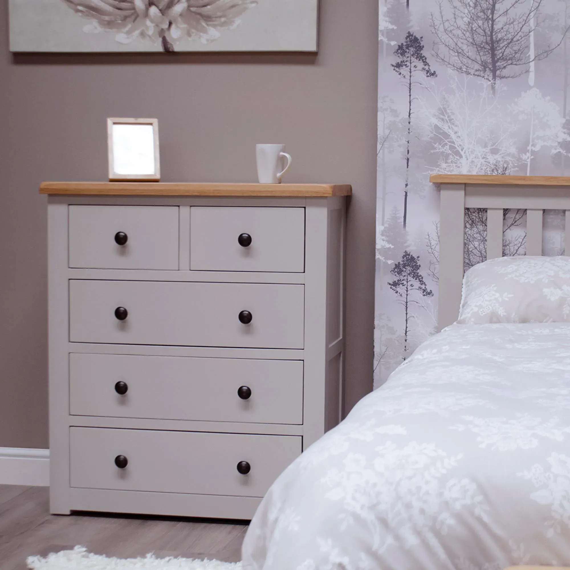 Sussex Painted 3+2 Drawer Chest