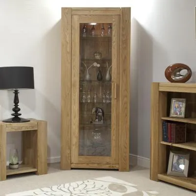 Trend Oak Display Cabinet - Lacquered image