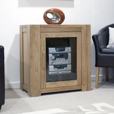 Trend Oak Hifi Entertainment Cabinet - Lacquered image